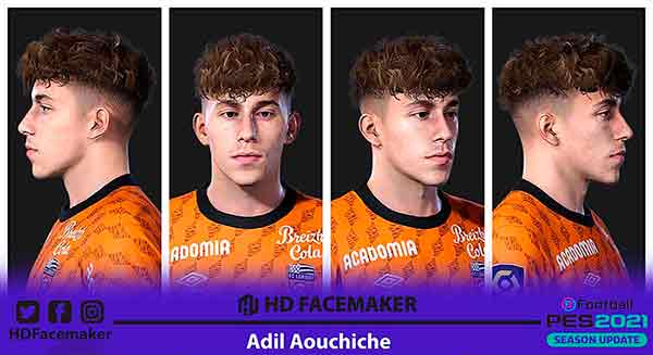 PES 2021 Face Adil Aouchiche
