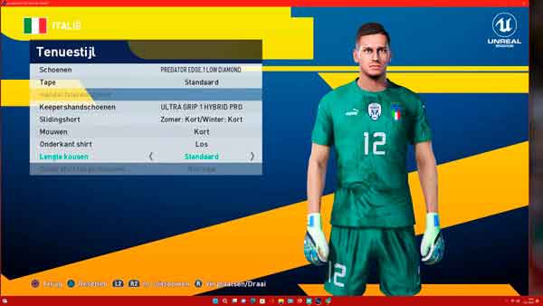 PES 2021 Face Alex Meret