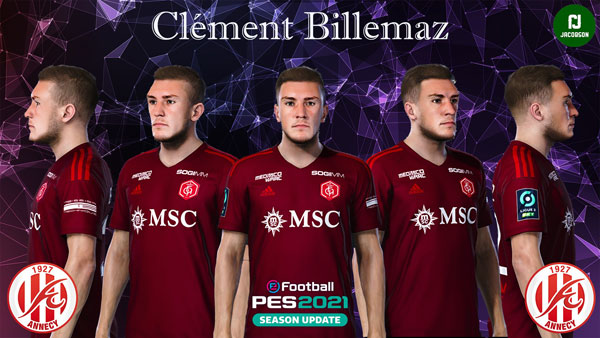 PES 2021 Face Clement Billemaz