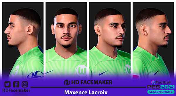 PES 2021 Face Maxence Lacroix