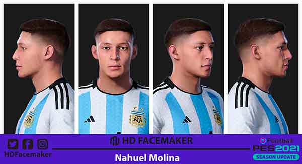 PES 2021 Face Nahuel Molina