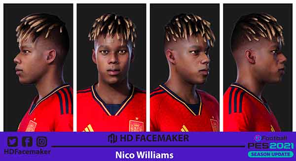 PES 2021 Face Update Nico Williams