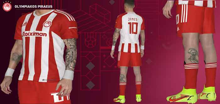 PES 2021 James Rodríguez Leg Tattoo by Abo, patches and mods