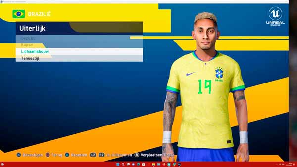 PES 2021 New Hairstyle Raphinha 2022