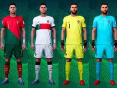 PES 2021 Portugal Kits For WC 2022