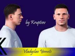 PES 2021 Vladyslav Yemets Face