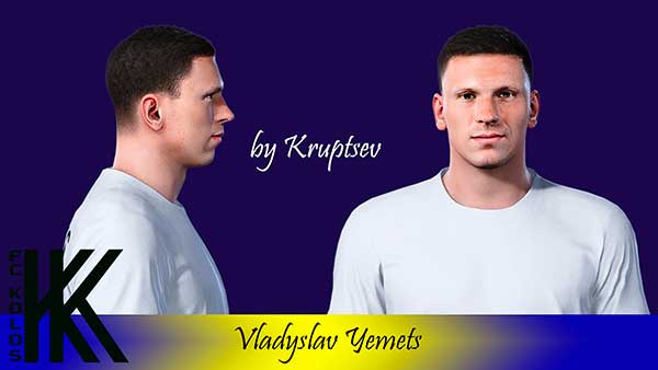 PES 2021 Vladyslav Yemets Face