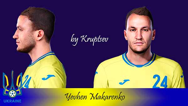 PES 2021 Yevgen Makarenko Face