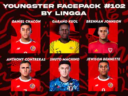 PES 2021 Youngster Facepack v102