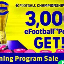 3000 eFootball points to celebrate Open 2023