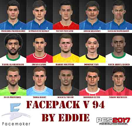PES 2017 Facepack v94