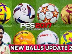 PES 2017 New Ballpack Update 2023