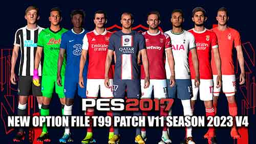PES 2017 t99 Patch v.11 OF #01.02.23