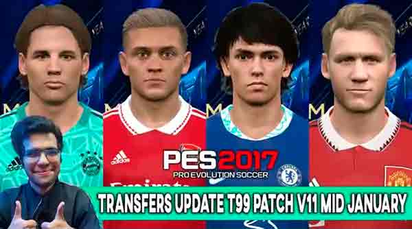 PES 2017 t99 Patch v.11 OF #23.01.23