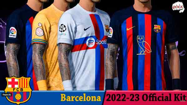 PES 2021 Barcelona Kit 2023 #10.01.23