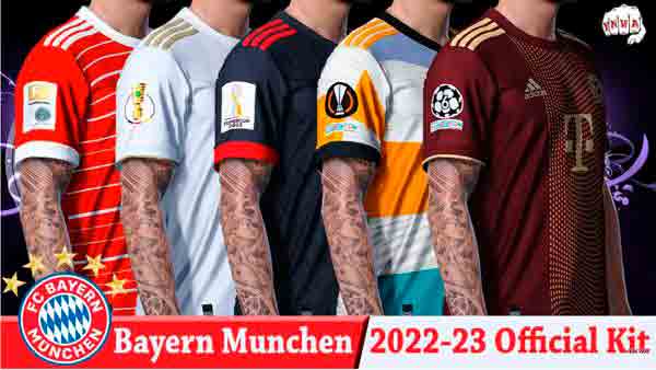 PES 2021 Bayern Official Kit 2023 #05.01.23