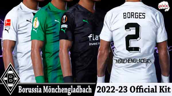 PES 2021 Mönchengladbach Kit 2023 #12/01/23
