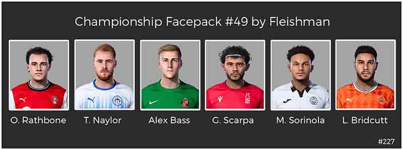 PES 2021 Championship Facepack v49