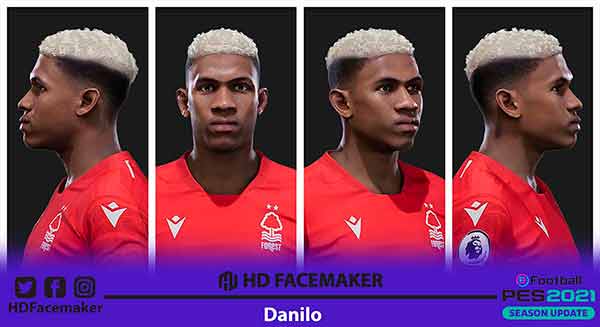 PES 2021 Danilo (Nottingham Forest)