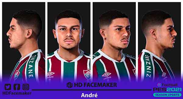 PES 2021 Face André (Fluminense)