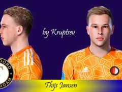 PES 2021 Face Thijs Jansen