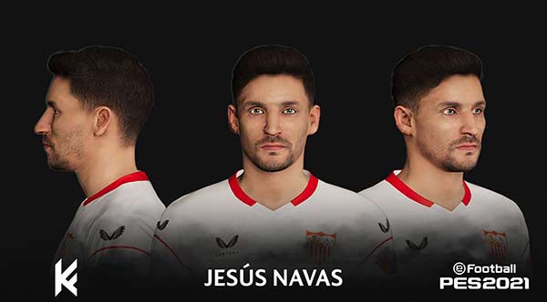 PES 2021 Jesús Navas Face 2023