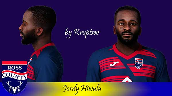 PES 2021 Jordy Hiwula Face