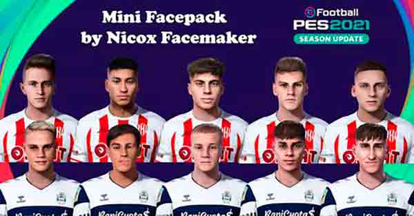 PES 2021 Liga Argentina Facepack v3