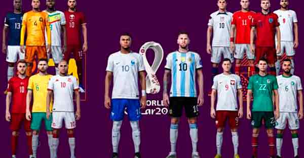 PES 2021 New Kits WC 2022 (Qatar)