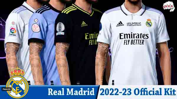 PES 2021 Real Madrid Kit 2023 #12.01.23