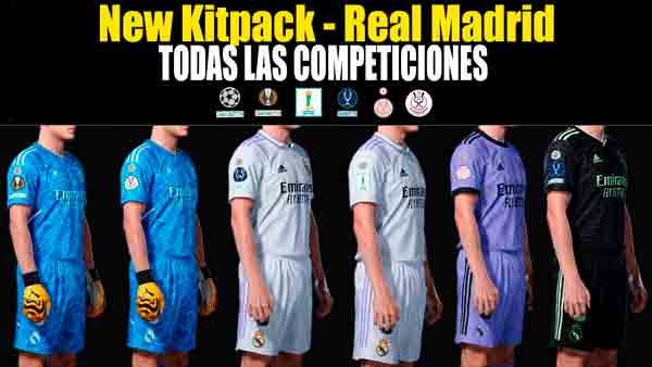 PES 2021 Real Madrid Official New Kit 2023