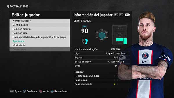 PES 2021 Sergio Ramos New Look 2023