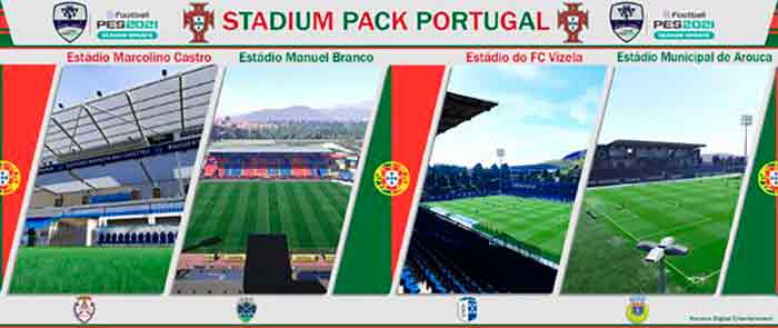 PES 2021 Stadium Pack Portugal Update 2023