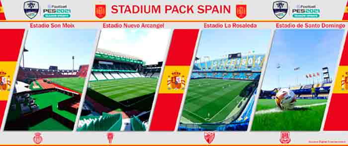 PES 2021 Stadium Pack Spain Update 2023