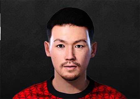 PES 2021 Tetsuya Chinen Face