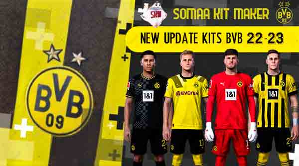 PES 2021 Borussia Dortmund Update Kits 2023