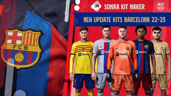 PES 2021 Update Kits FC Barcelona 2023
