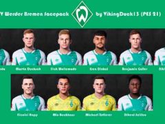 PES 2021 Werder Bremen Facepack 2022