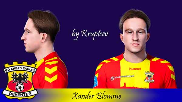 PES 2021 Xander Blomme Face