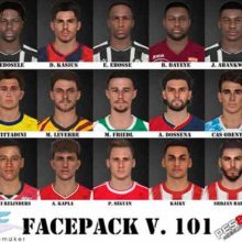 PES 2017 Facepack v101