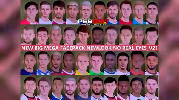 PES 2017 Facepack v21 Season 2023