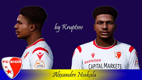 PES 2021 Alexandre Nsakala Face