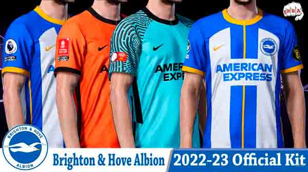 PES 2021 Brighton & Hove Albion Kit 2023 Season, patch & mods