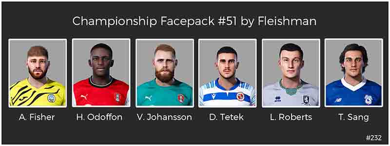 PES 2021 Championship Facepack v51