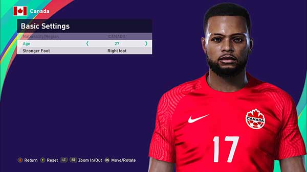 PES 2021 Cyle Larin Face 2023
