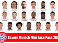 PES 2021 FC Bayern Munich Minifaces 2023