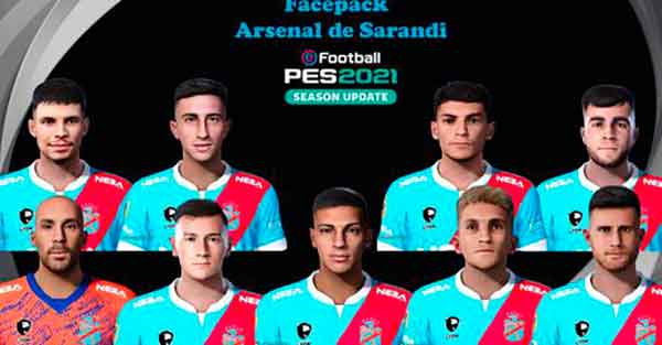 PES 2021 Faces Arsenal de Sarandi 2023