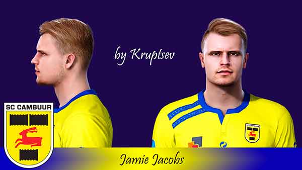 PES 2021 Jaimie Jacobs Face