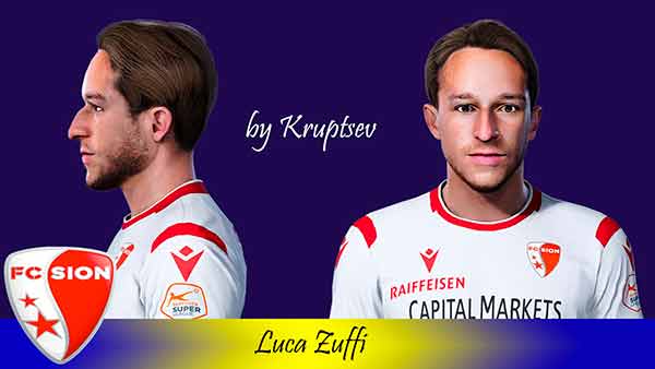 PES 2021 Luca Zuffi Face