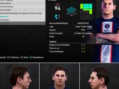 PES 2021 Messi Face (New Look)